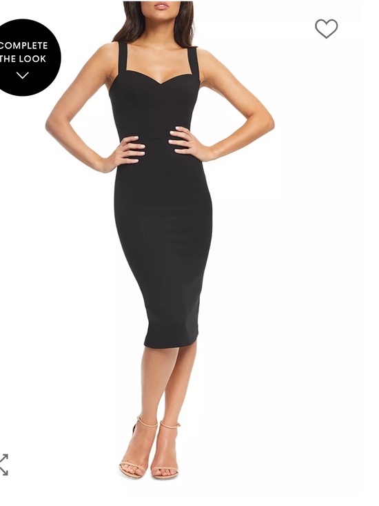 Dress the Population Dresses & Skirts - 🖤 NWT Dress The Population Nicole Sweetheart Neck Black Size Medium Cocktail